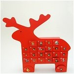 Red Reindeer Advent Calendar